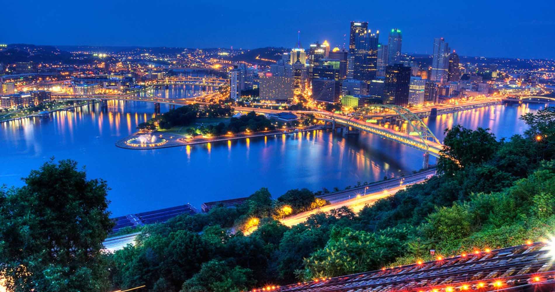 aerial view of allison park